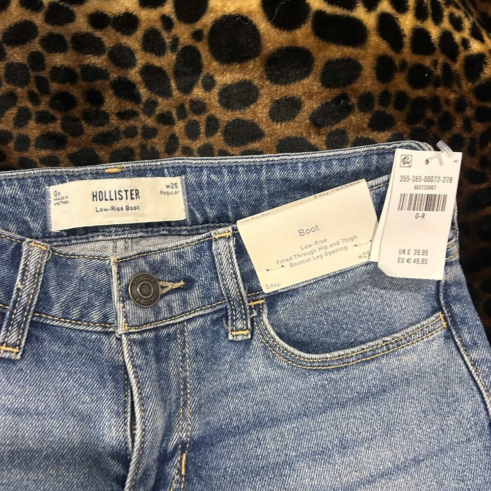 Hollister Women's Light Blue Boot Cut Jeans